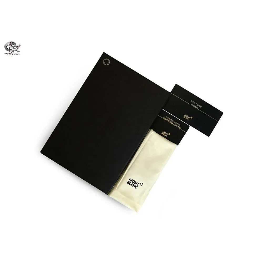 New Montblanc Meisterstuck Selection Black Leather Samsung Galaxy Tab 3 Case